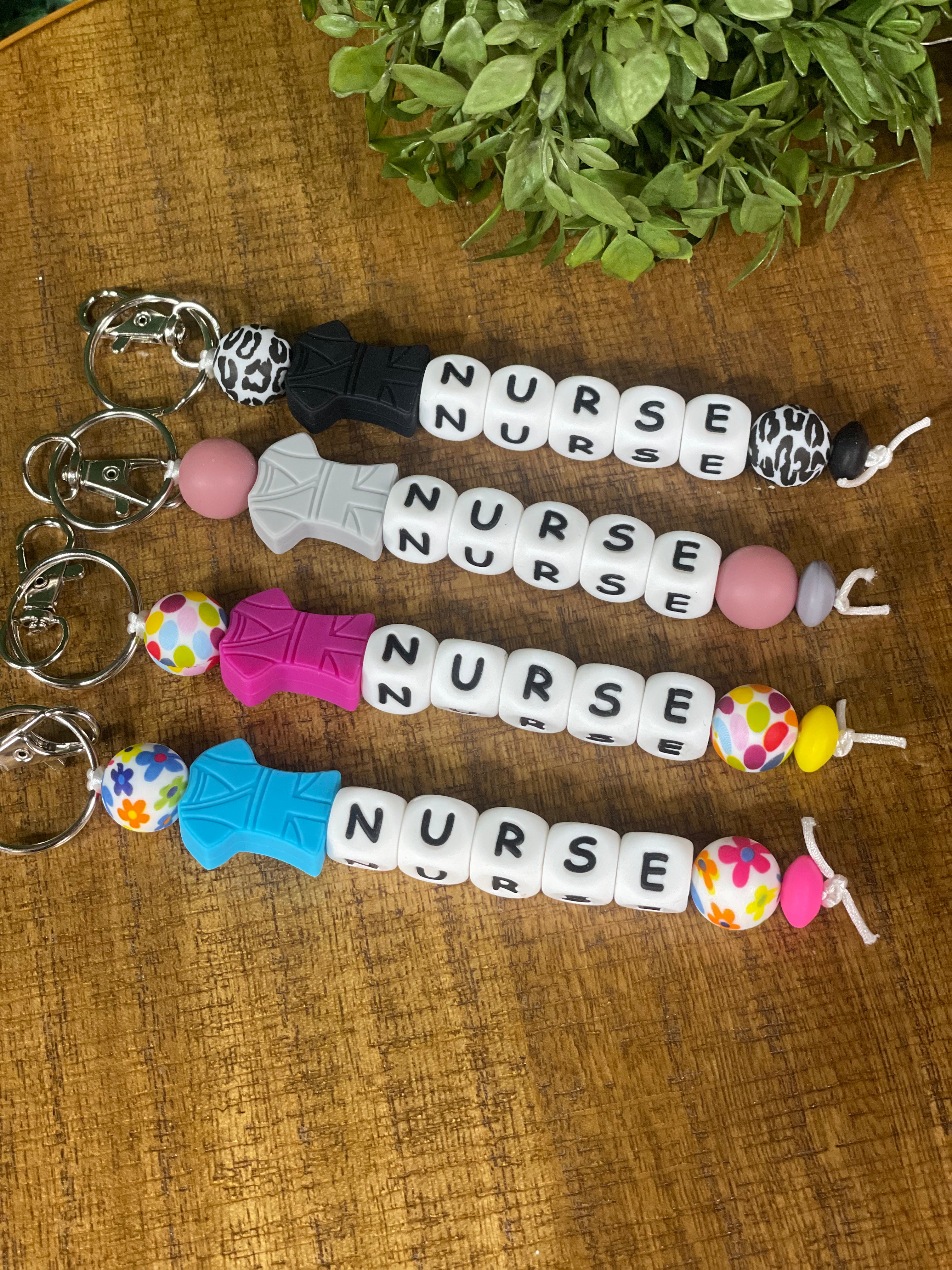 Nurse Silicone Keychain