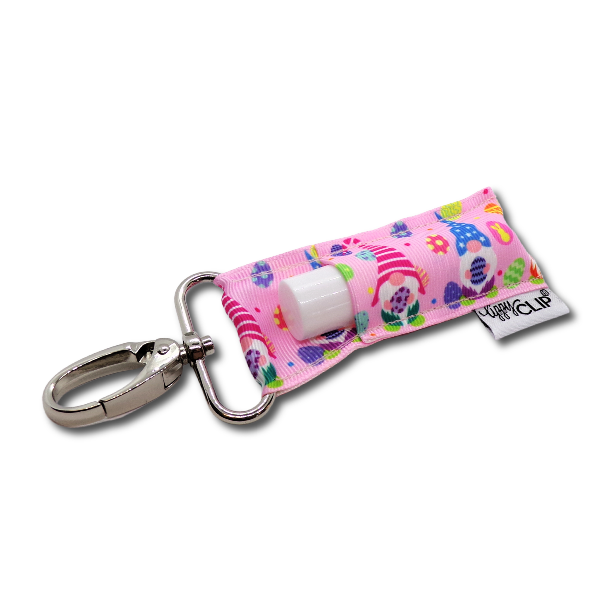 Easter Bunny Gnomes LippyClip® Lip Balm Holder for Chapstick
