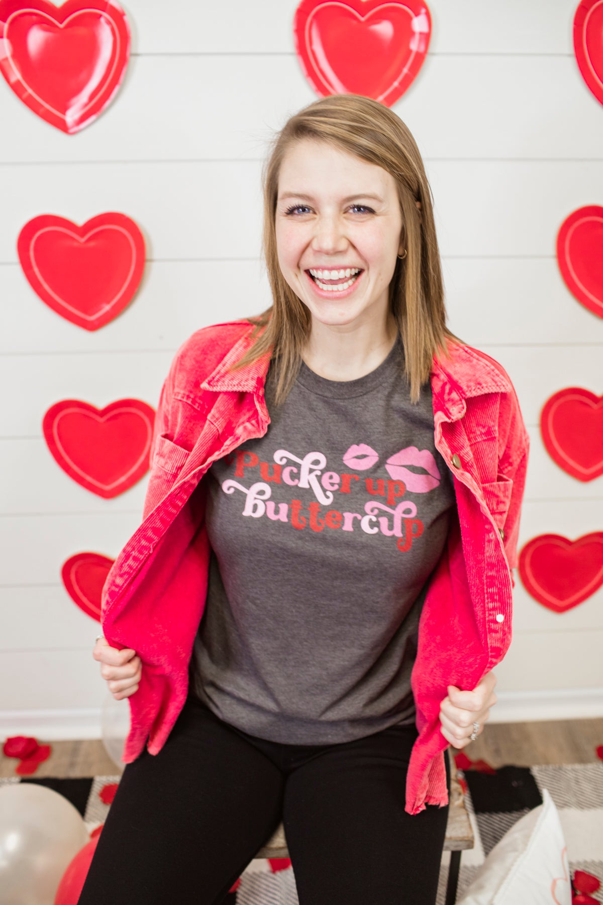 Pucker Up Buttercup Graphic Tee