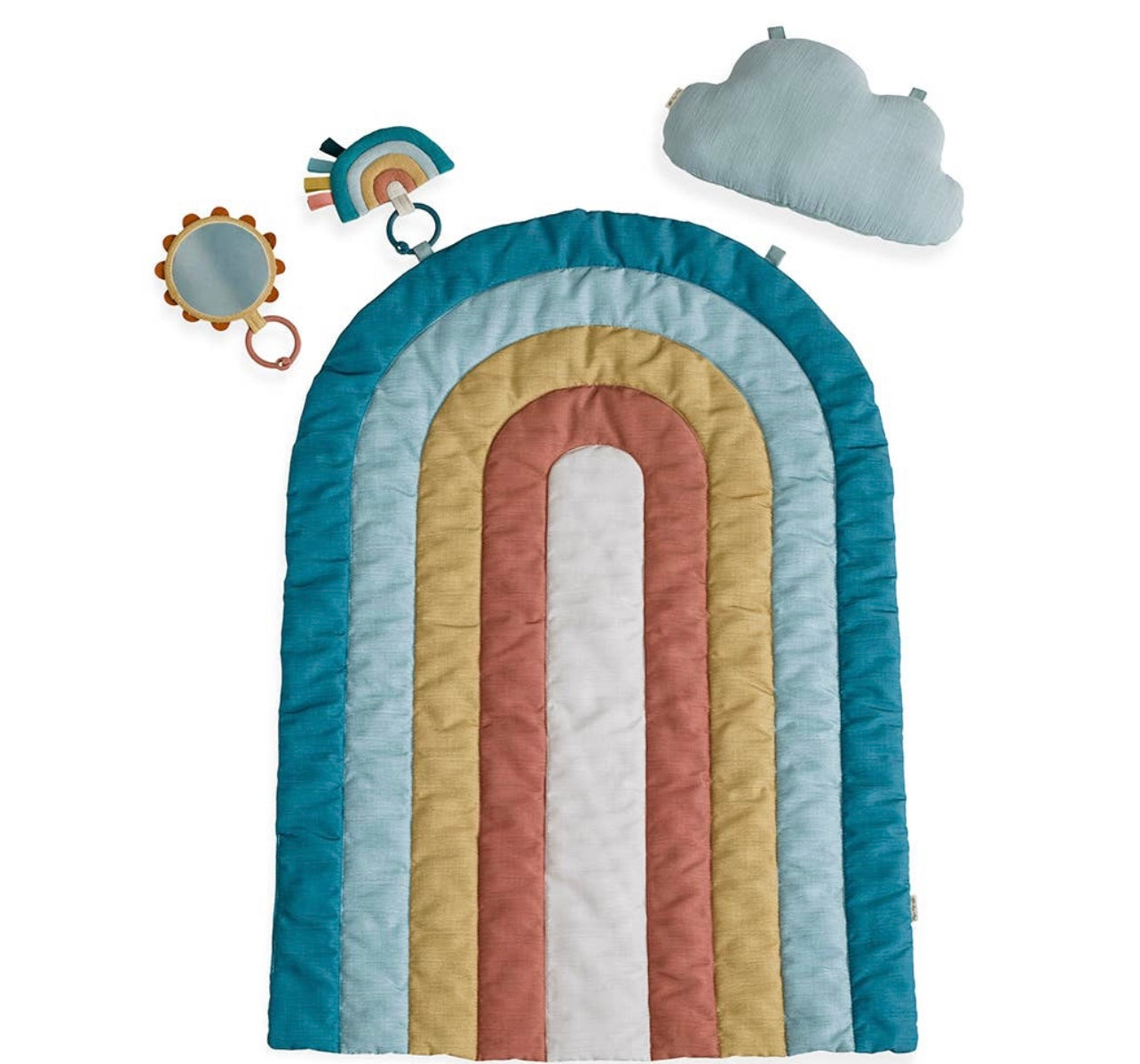 Rainbow Tummy Time Play Mat