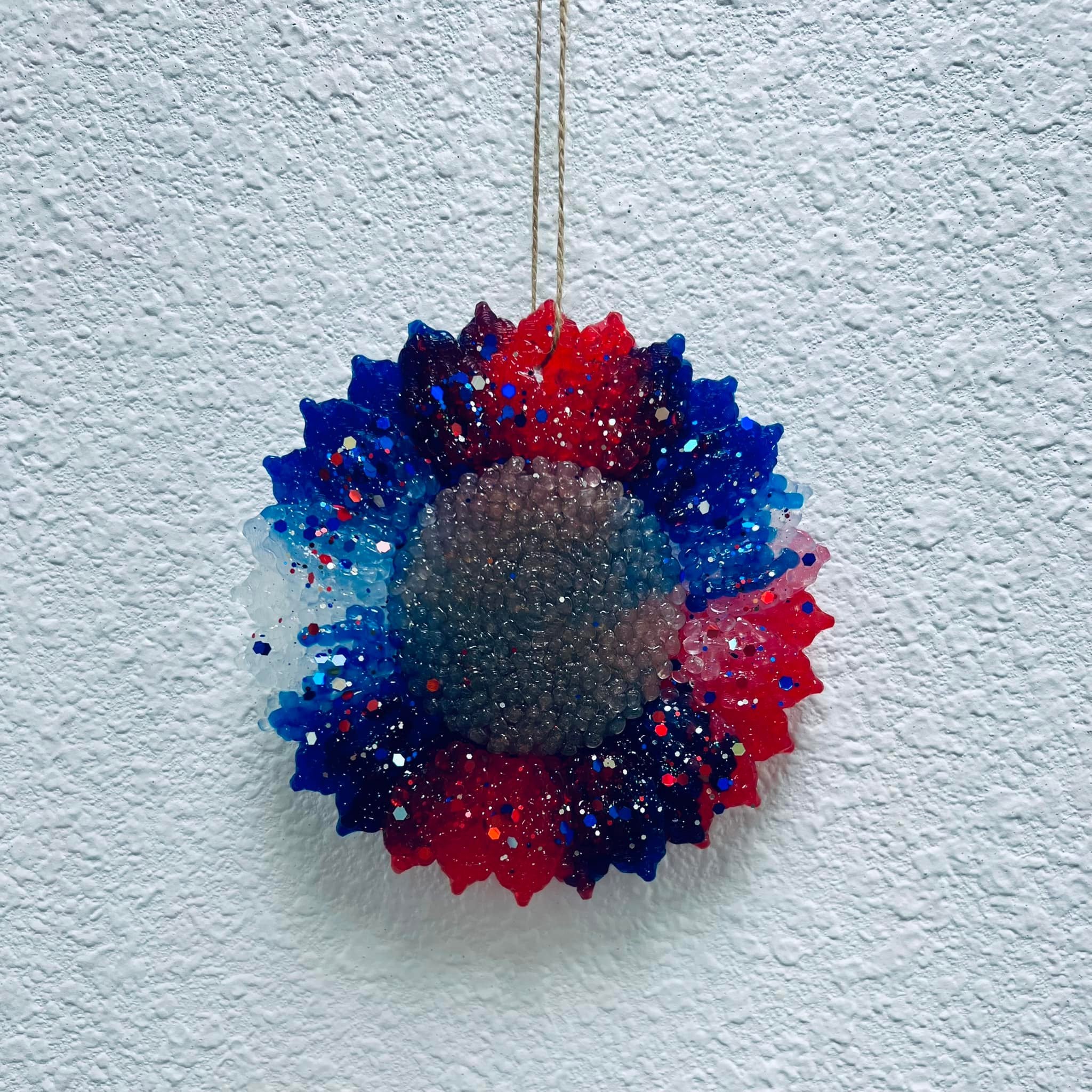 USA Sunflower Car Freshie