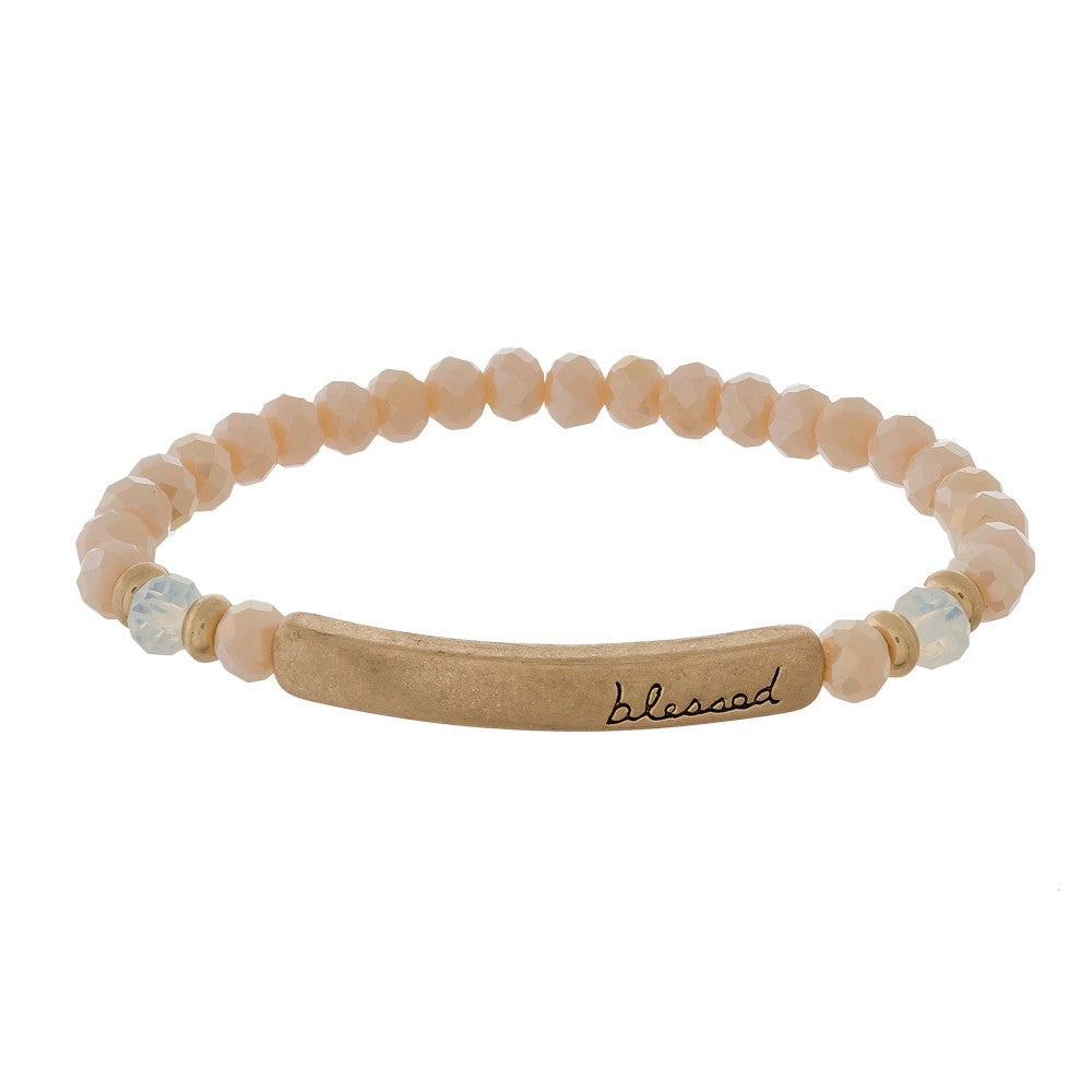 Blessed Bracelet - Champagne