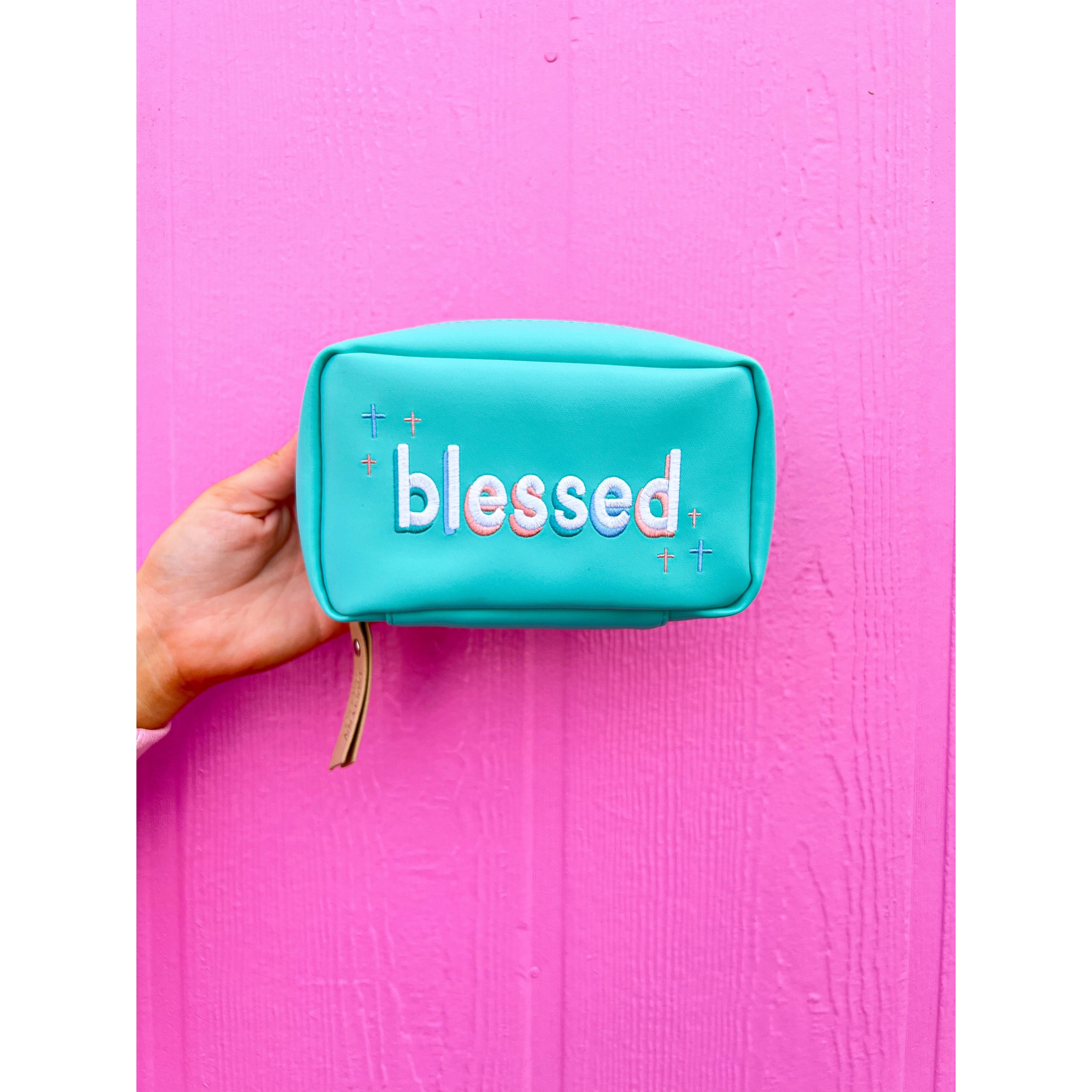 Blessed Tech Cosmetic Bag - Mint