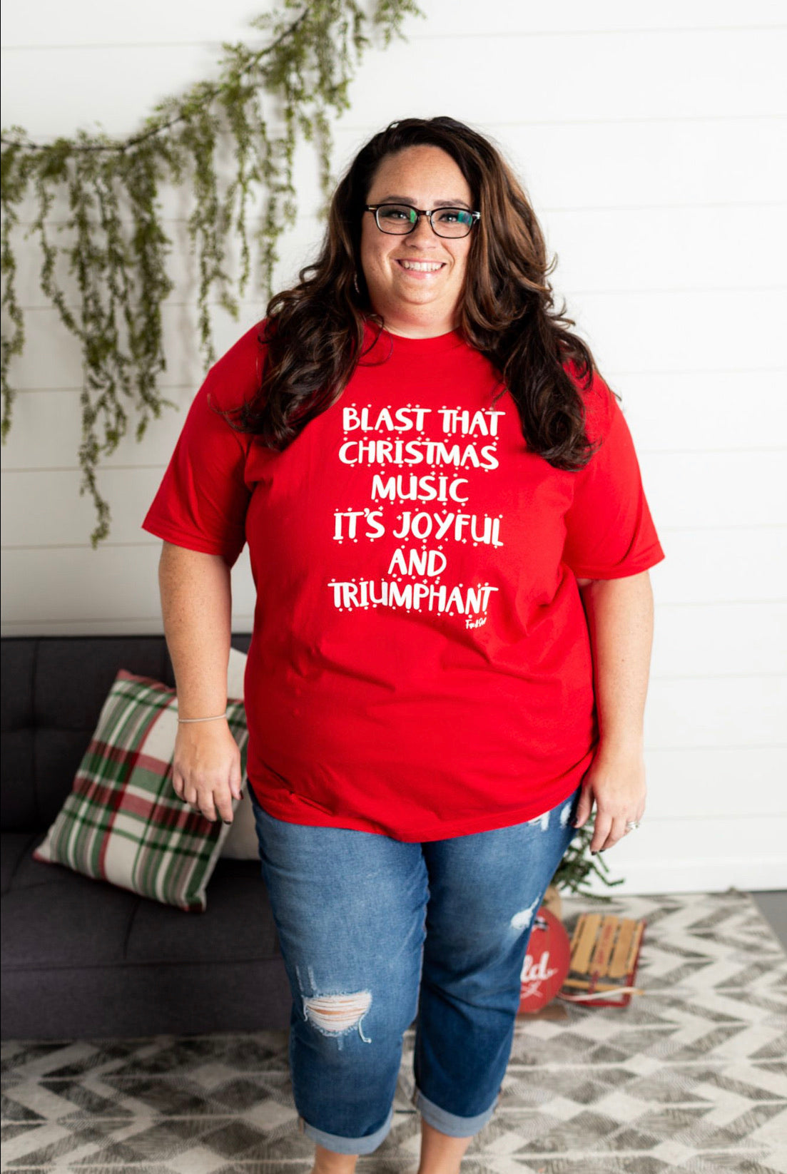 Blast That Christmas Music Tee