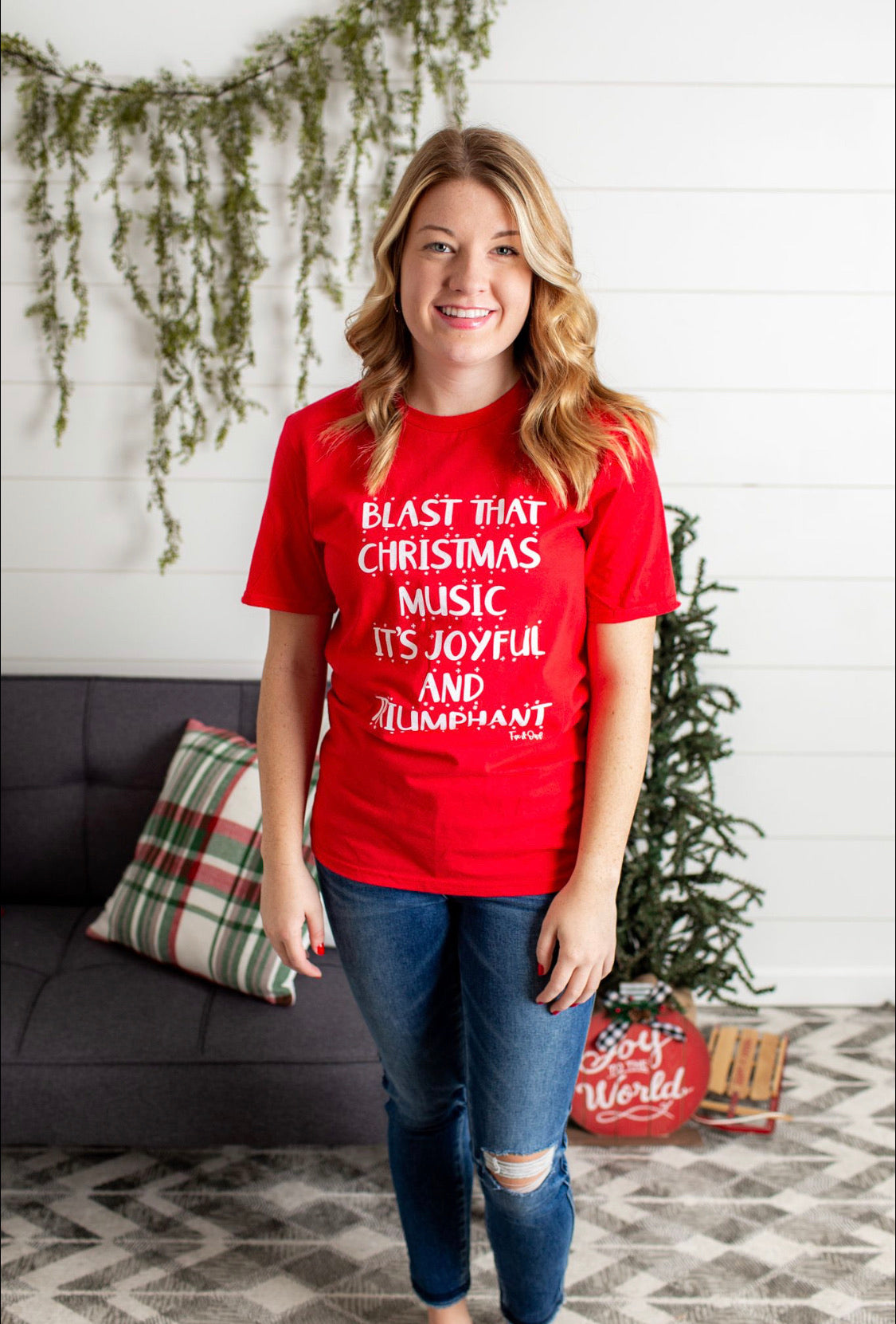 Blast That Christmas Music Tee