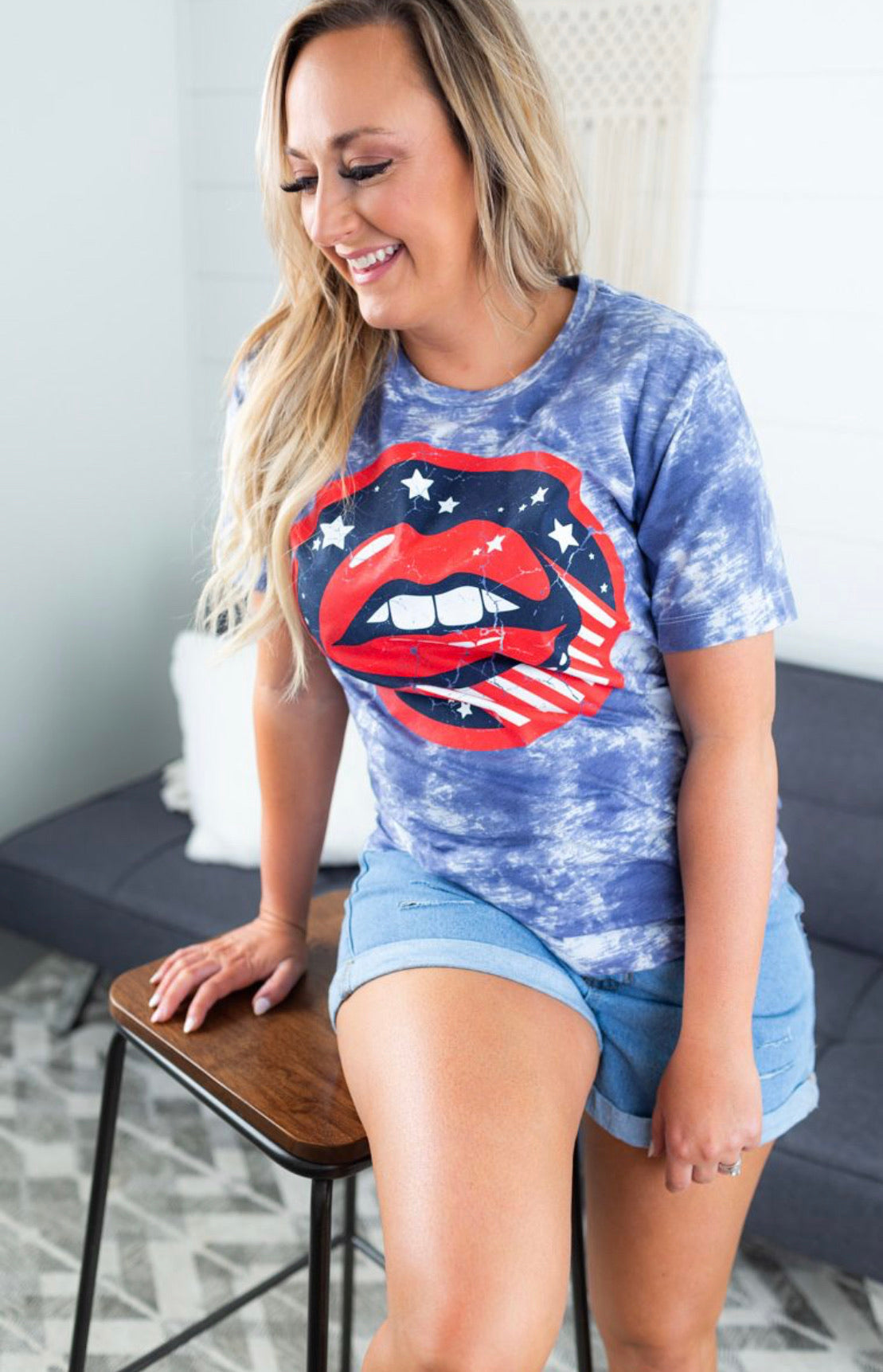 USA Lip Tee