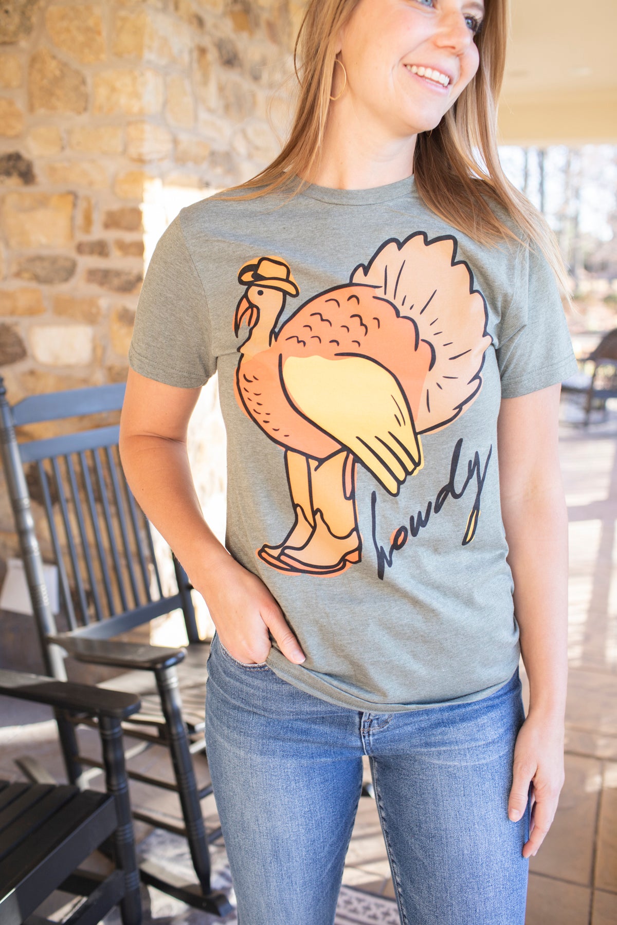 Howdy Turkey Graphic Tee