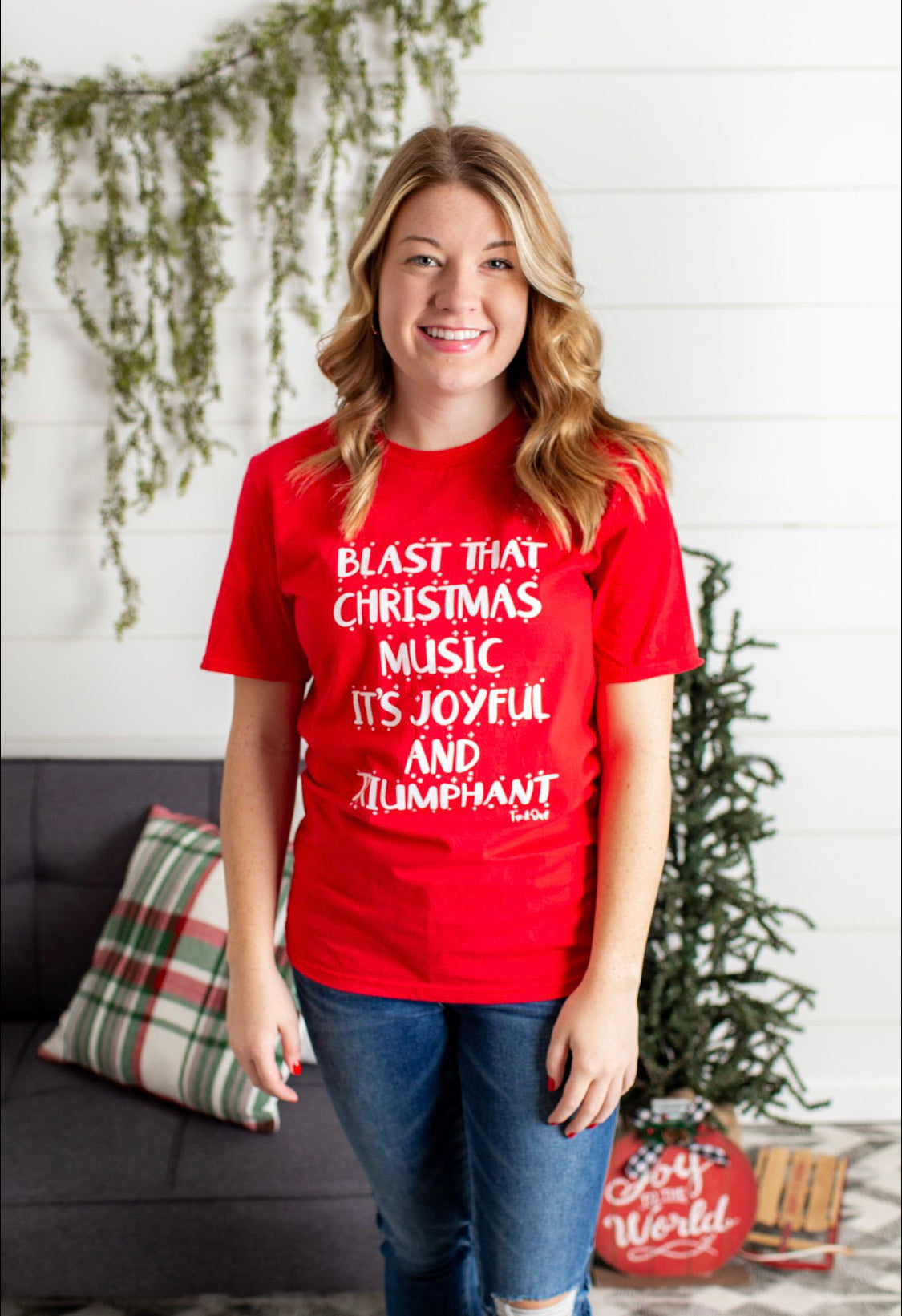 Blast That Christmas Music Tee