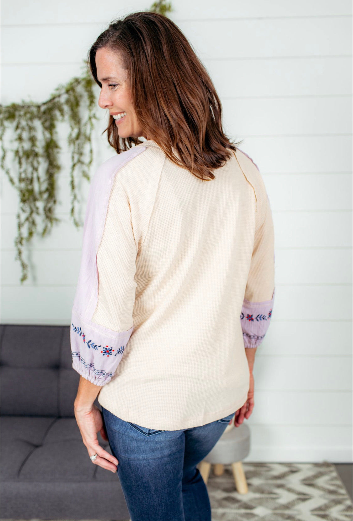 Raglan 3/4 Sleeve - Taupe
