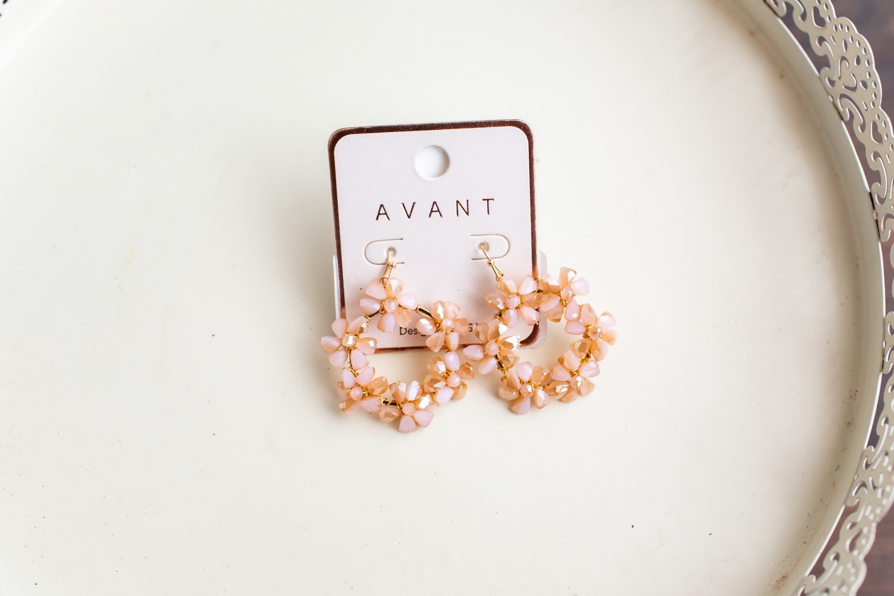 Floral Drop Earrings